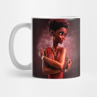 Cute black girl Mug